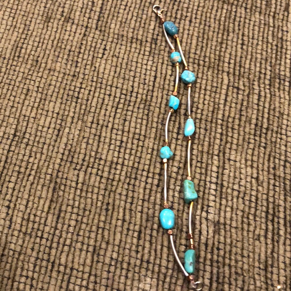 Turquoise type bracelet (#532)